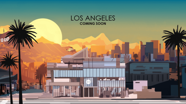 An AI generated image of our new LA office