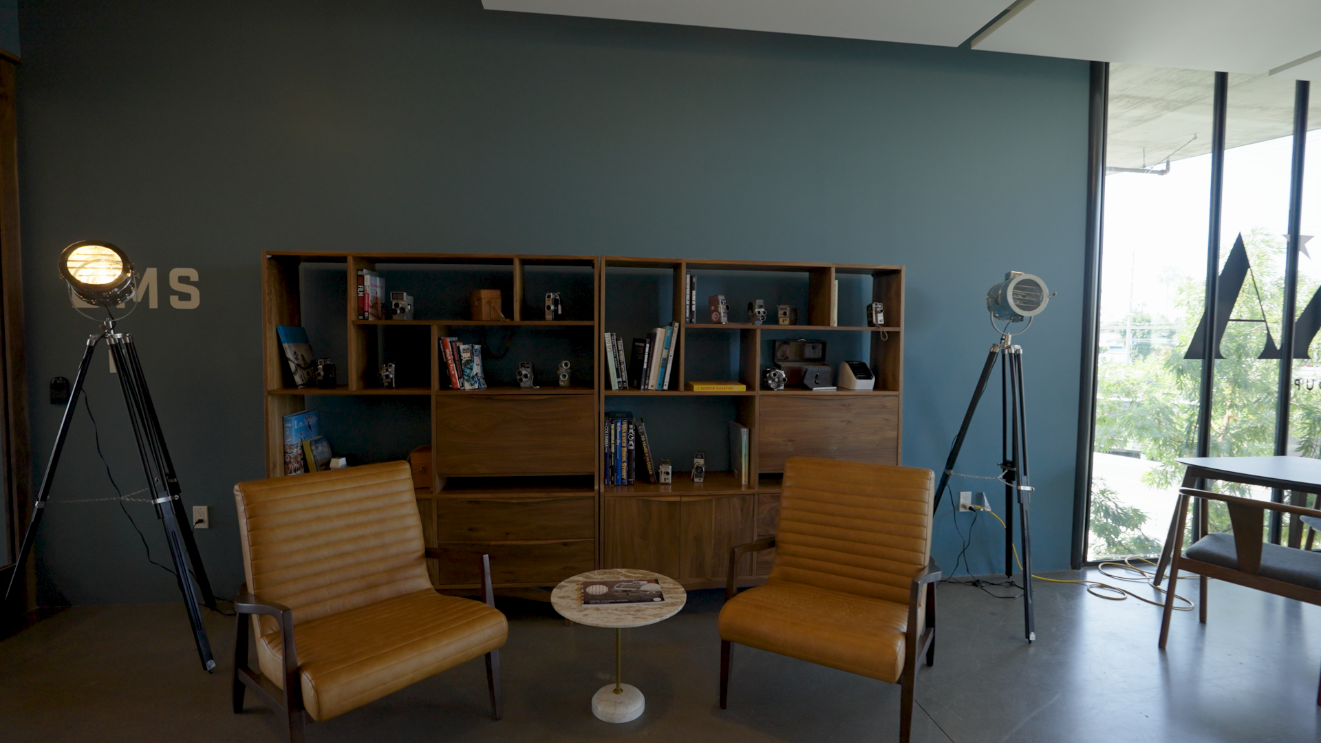 The reception area of our new LA office