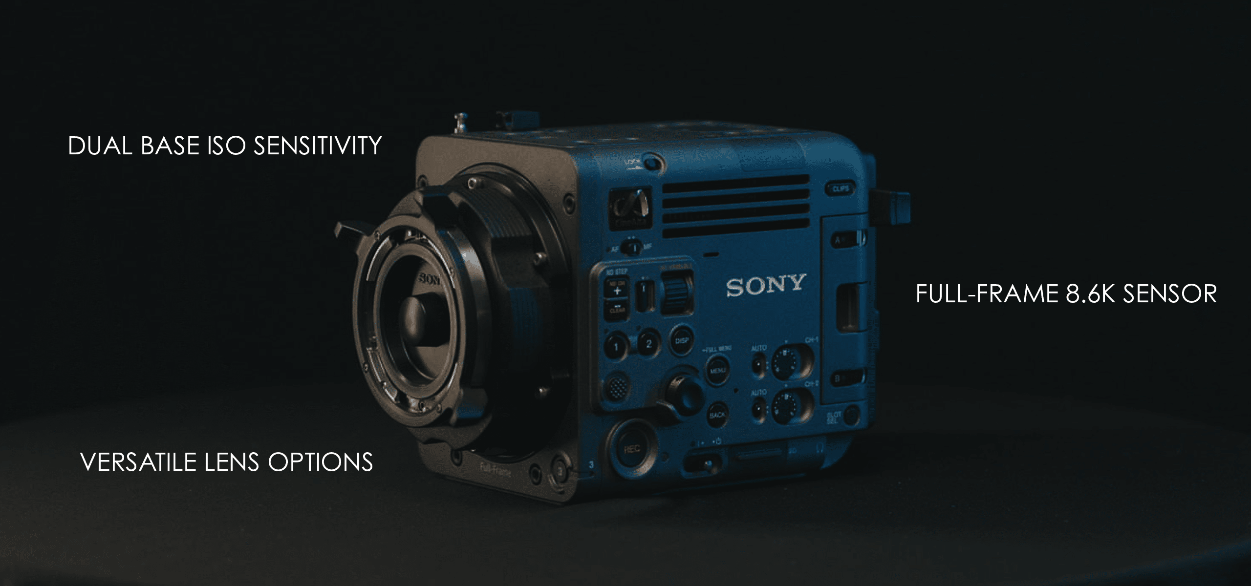 One of DMS's new Sony Burano cameras