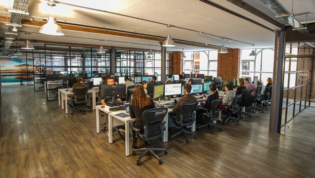 DMS office expansion covering Content Creation, Editing, Media Intelligence and Social Media Insights & Analysis.