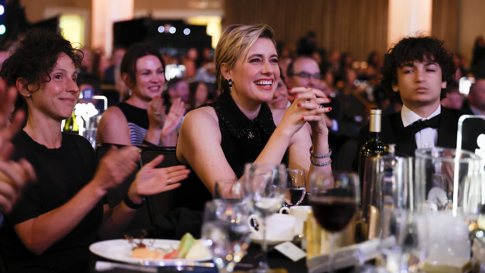 Greta Gerwig in attendance at the sold-out gala hosted by WRMPPF