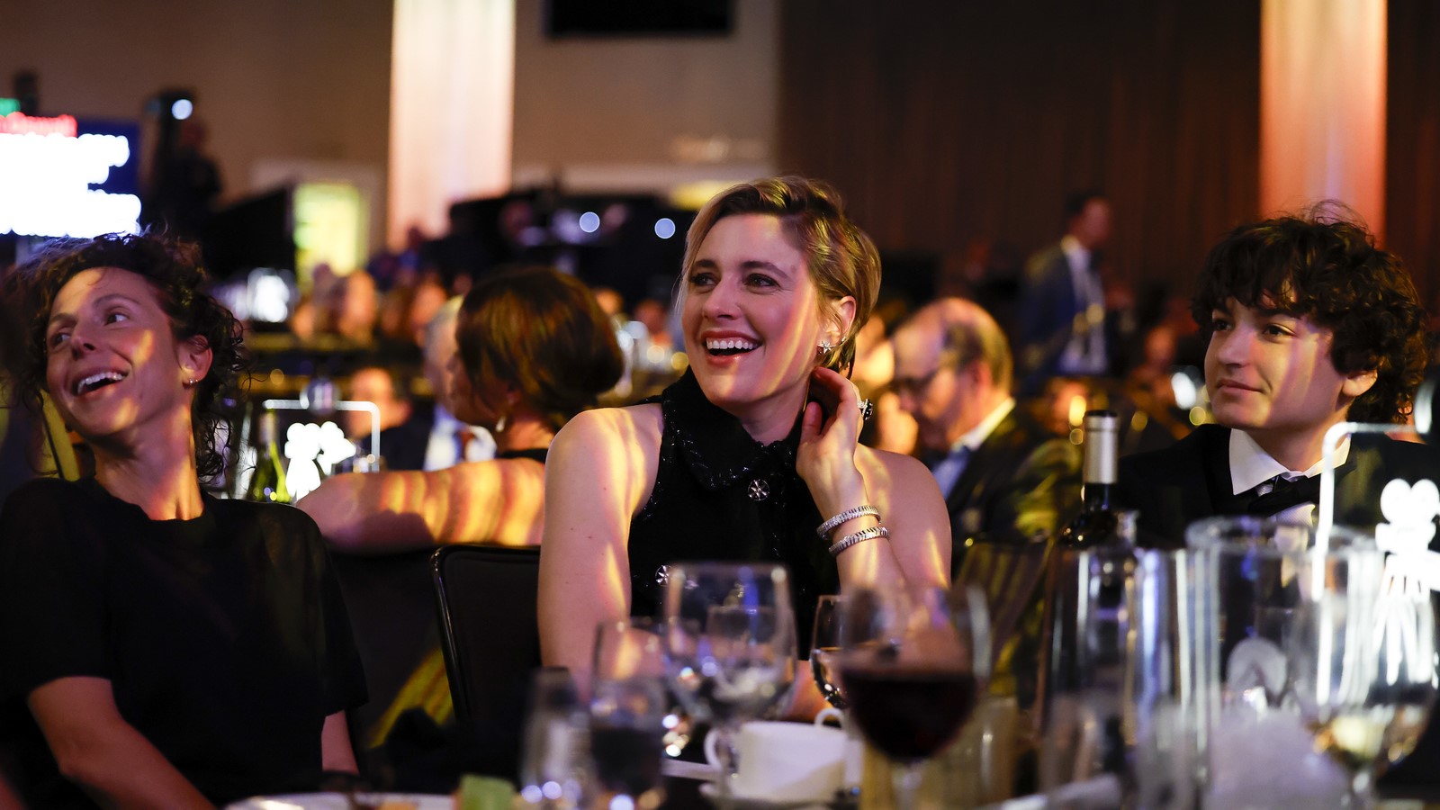 Greta Gerwig in attendance at the sold-out gala hosted by WRMPPF