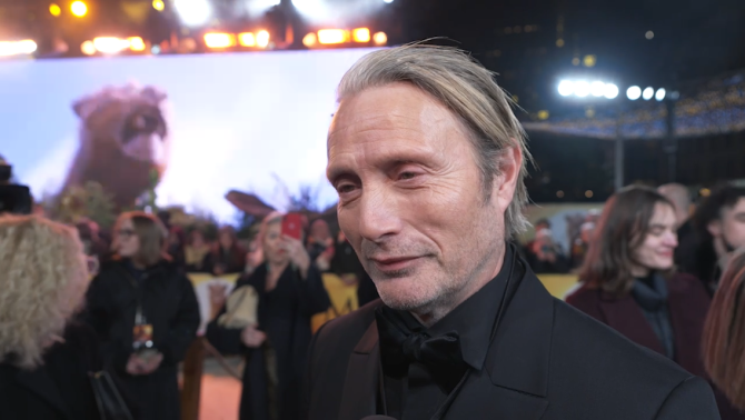 MADS MIKKELSEN at the Premiere of Mufasa