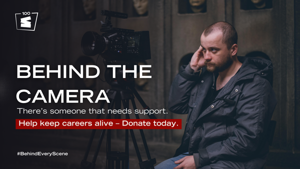 BEHIND THE CAMERA FILM & TV CHAIRTY WINTER APPEAL