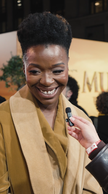 Folake Olowofoyeku at the premiere of Mufasa